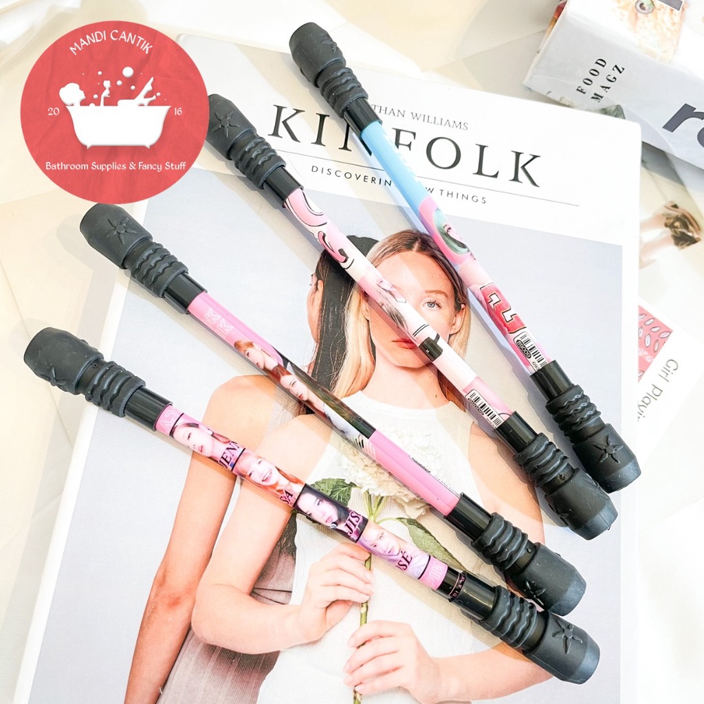 

pulpen tongkat putar magnet BLACKPINK pen bolpen kreatif spinner lucu