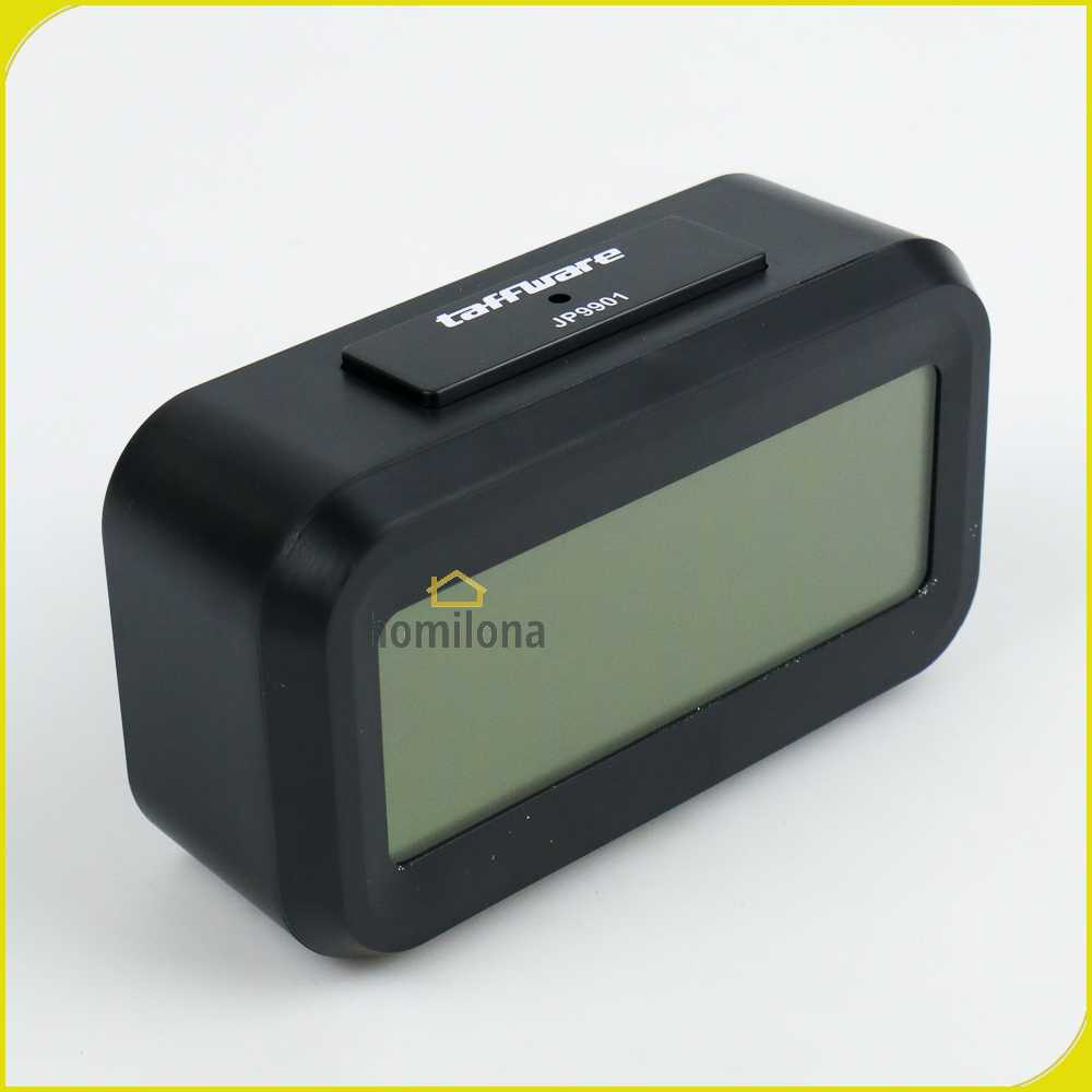 Taffware Fanju Jam LCD Digital Clock with Alarm - JP9901