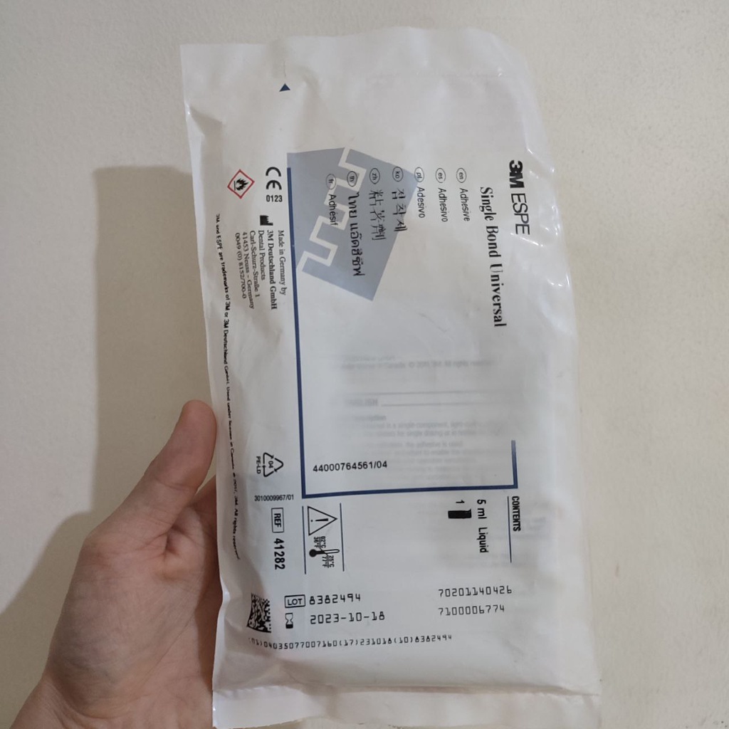 3M Bonding + Etsa 41282 SINGLE BONDING UNIVERSAL RF VIAL 5ml 5 ml Original