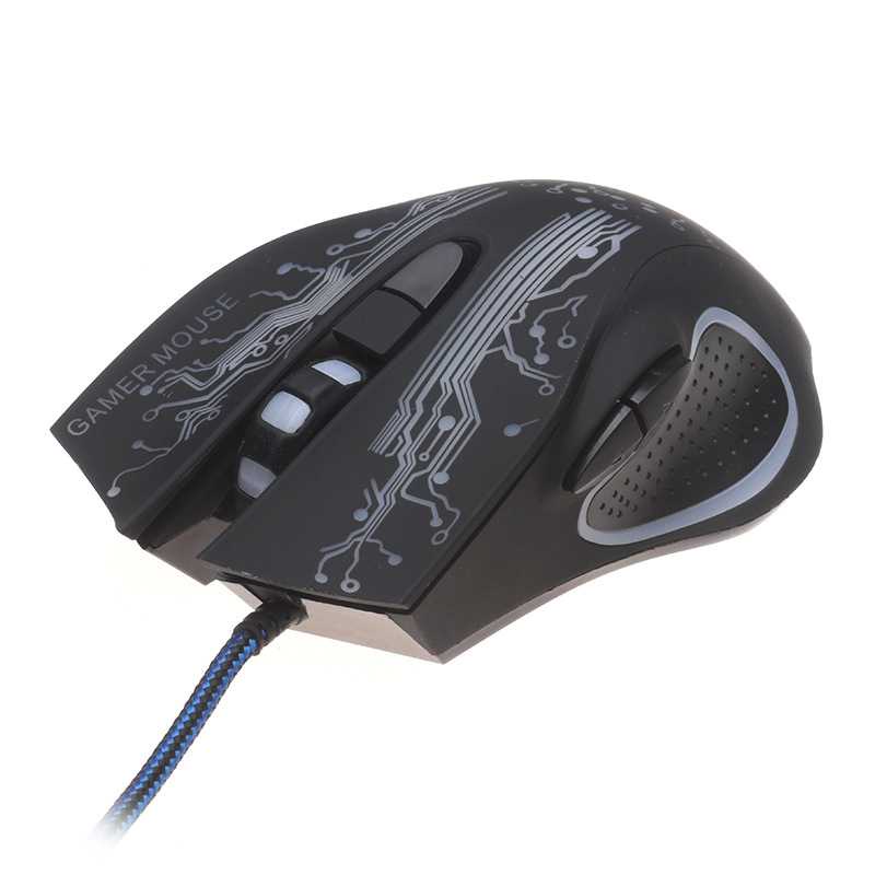 iMice Mouse Gaming USB 3200 DPI dengan LED RGB - X13 - PCLP