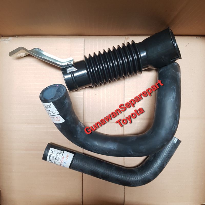 SELANG RADIATOR ATAS BAWAH BERIKUT SELANG UDARA KIAJNG SUPER KF40 5K 3PES