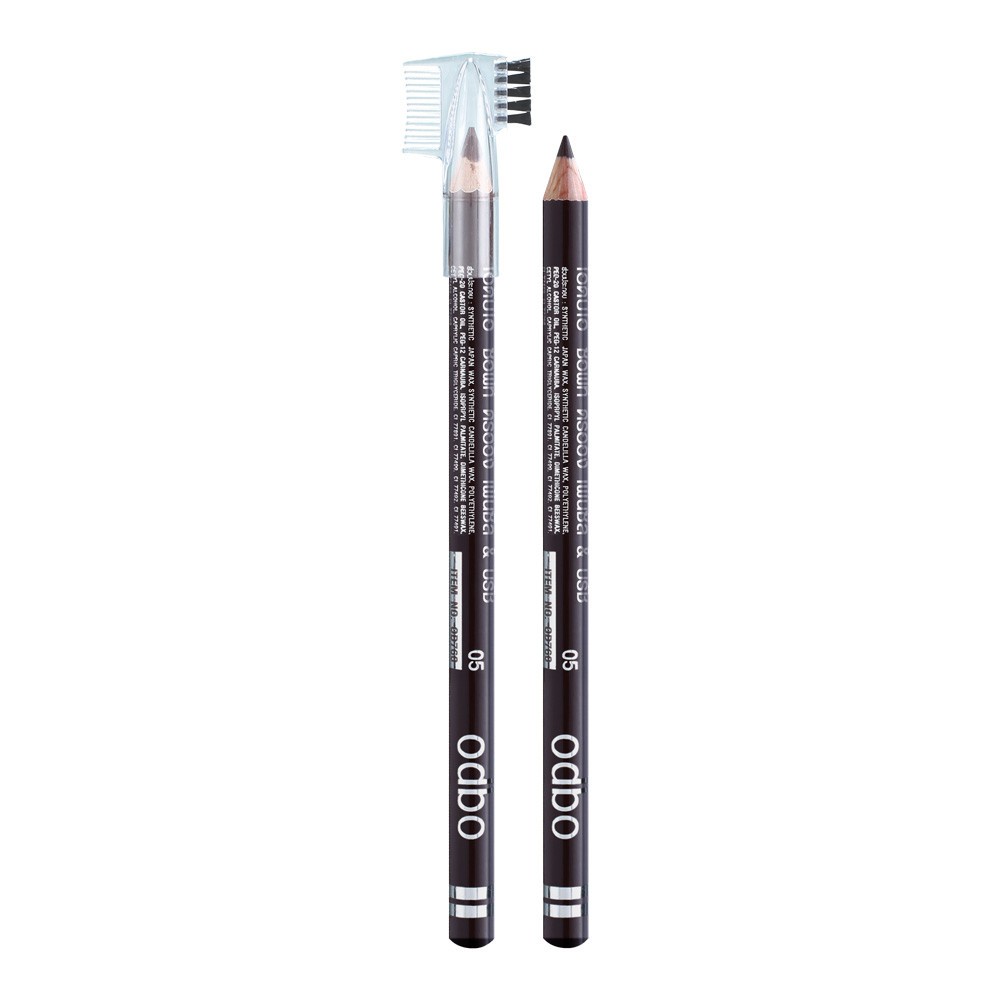 [TERMURAH] ODBO Pensil Alis Lembut  + Kuas | Eyebrow Pencil OD760 | Browit.id