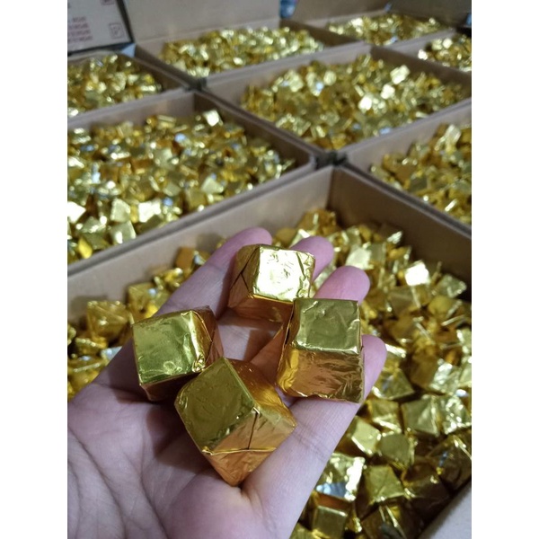 

coklat firamid bahan SQ 500gram dua rasa coklat Ama vanila +babelwerp