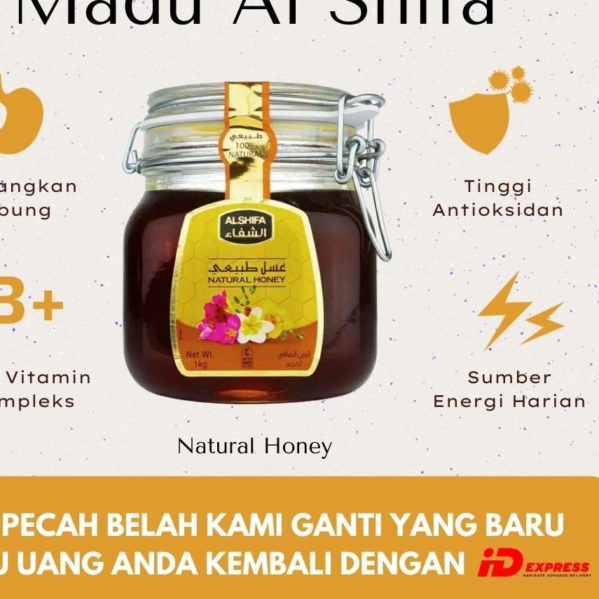 

Diskon✔️Madu Al shifa Alshifa 1kg Toples Kawat Asli Original Asli Arab Saudi Madu Murni Asli Dari Saudi Arab 1kg | Al Haramain Madu Manis Dari Bunga Habbatusauda|KD3