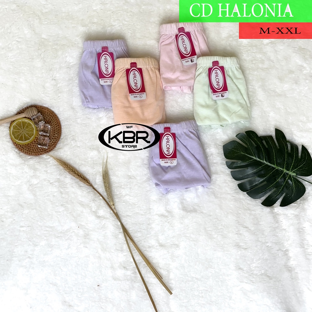 isi 1 isi 3 isi 6 -pcs / Celana Dalam Wanita Dewasa / CD Perempuan celana dalam halonia / halonia WARNA /SABLON/ celana dalam cewek / wf store