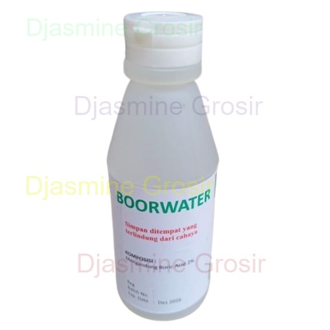 BOORWATER 100 Ml / PENCUCI MATA /BOOR WATER / CUCI MATA STERIL