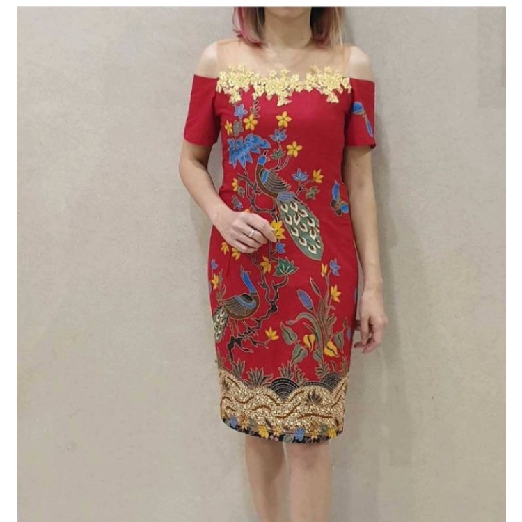 dress baju pesta - dress batik premium - baju kerja wanita - dress pesta mewah - baju pesta wanita