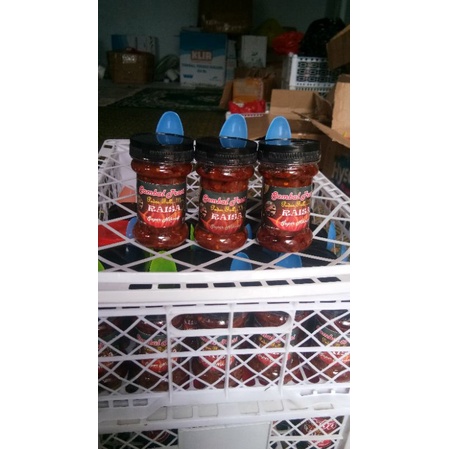 

Sambal trasi RAISA super hot