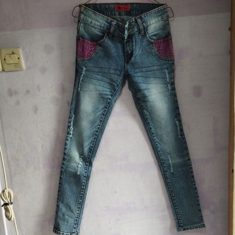 celana jeans panjang baru cew no.27