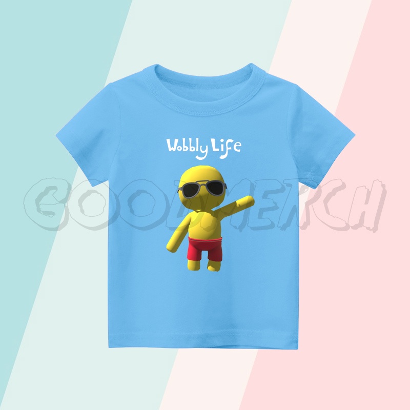 BAJU ANAK KAOS ANAK WOBBLY LIFE GAME