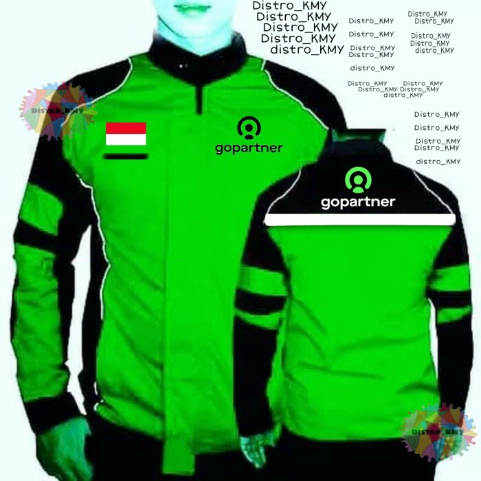 ⭐BISA COD⭐ By Distro KMY/Jaket Motor Gopartner, Gojek Terbaru Dijamin Memuaskan - Gopartner Motor, P