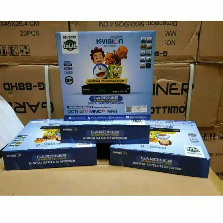 ✉ Receiver Parabola kvision Gardiner ❤