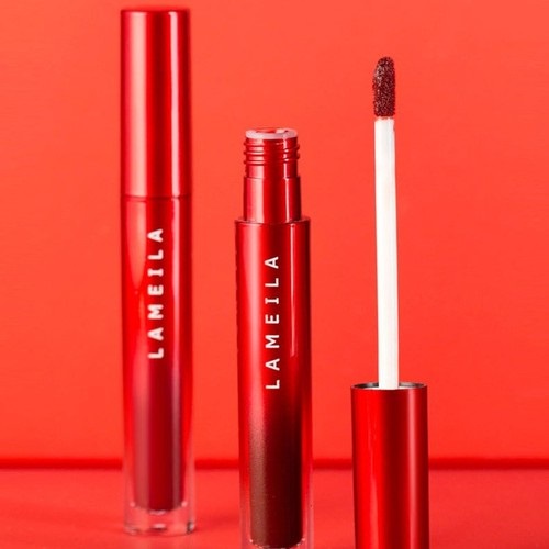 Lameila 2026 Lip Glaze Velvet Matte Lipstik Cair Pelembab Bibir Tahan Lama