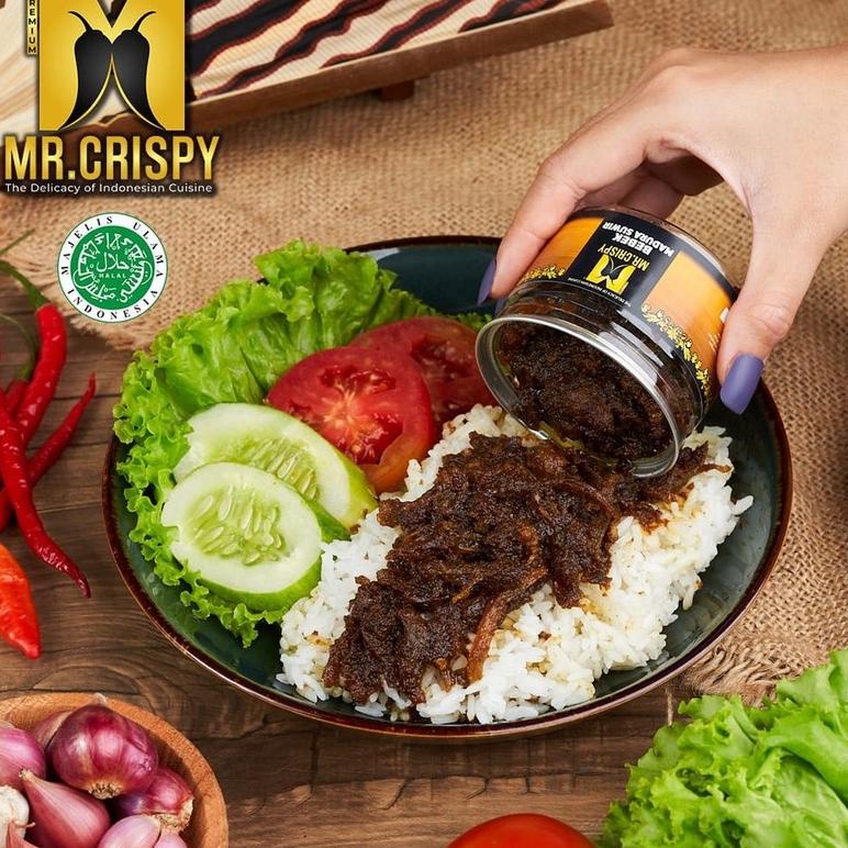 

[KODE PRODUK AAFDG9537] Bebek Madura Suwir/Sambel Bebek Madura/Bumbu Ireng Asli Madura Mr.Crispy