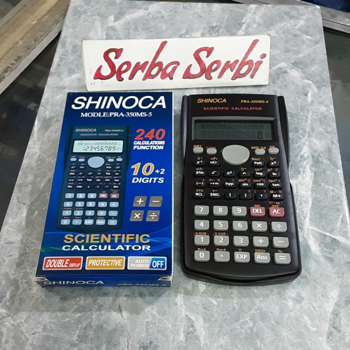 

BERKUALITAS Kalkulator alat hitung scientific calculator