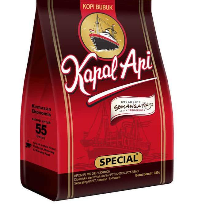 

【Penjualan Terbaik】✅COD Kapal Api Special Merah Kopi 2 x 380 gr