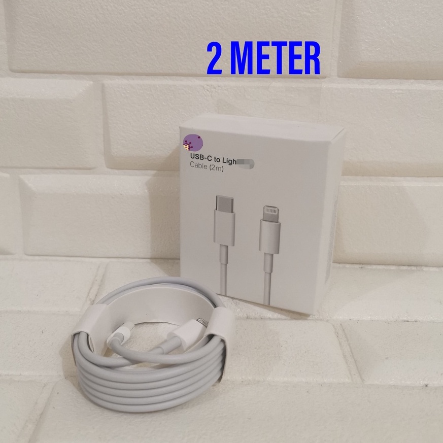 KABEL DATA CHARGER Iph USB-C to Light 1 Meter &amp; 2 Meter RETAIL PREMIUM