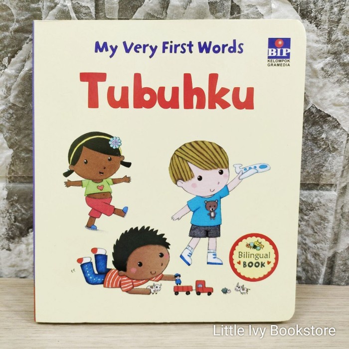 ⭐BISA COD⭐ My Very First Words Tubuhku. Buku Anak Usborne - BIP Gramedia