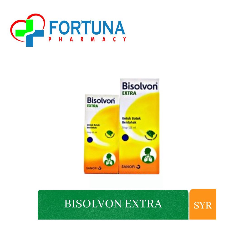 Bisolvon Extra Sirup / Obat Batuk / Batuk Berdahak