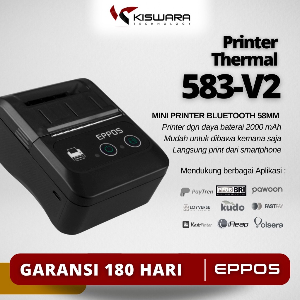 Mini Printer Bluetooth EPPOS EPX583 KiswaraBandung