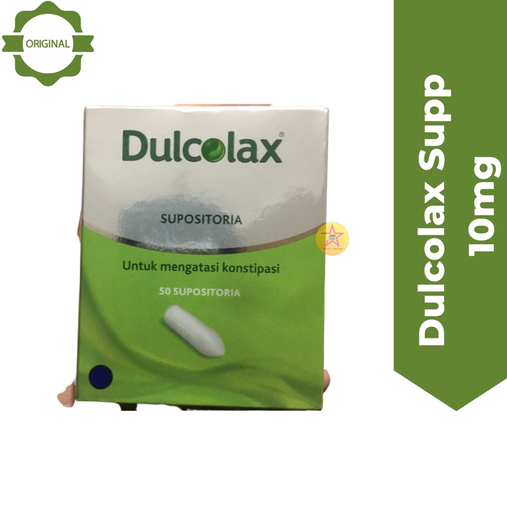 DULCOLAX SUPP DEWASA 10mg isi 50 sup / HARGA PERBOX