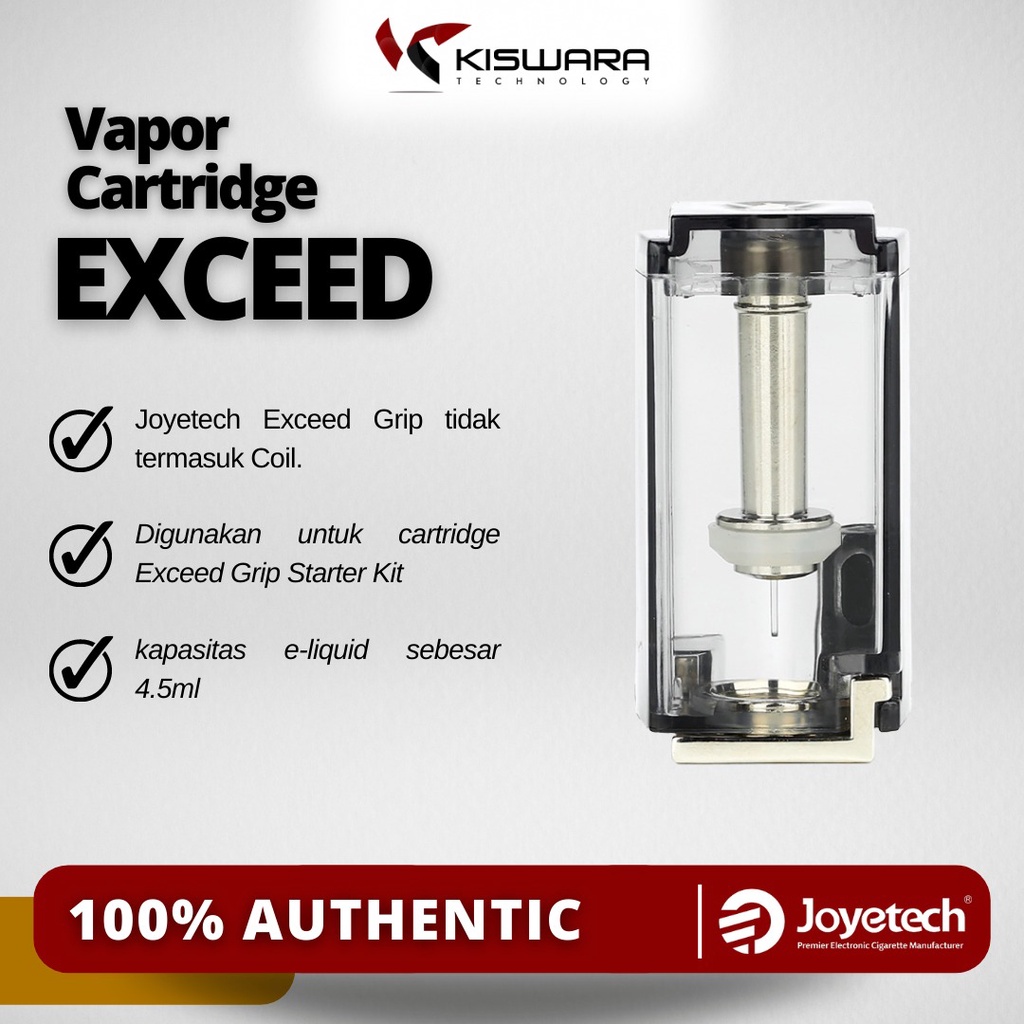Joyetech Exceed Grip Cartridge 4,5ML Standard Authentic