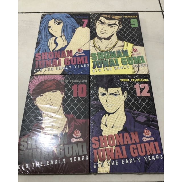 Buku komik shonan junai gumi gto the early years satuan