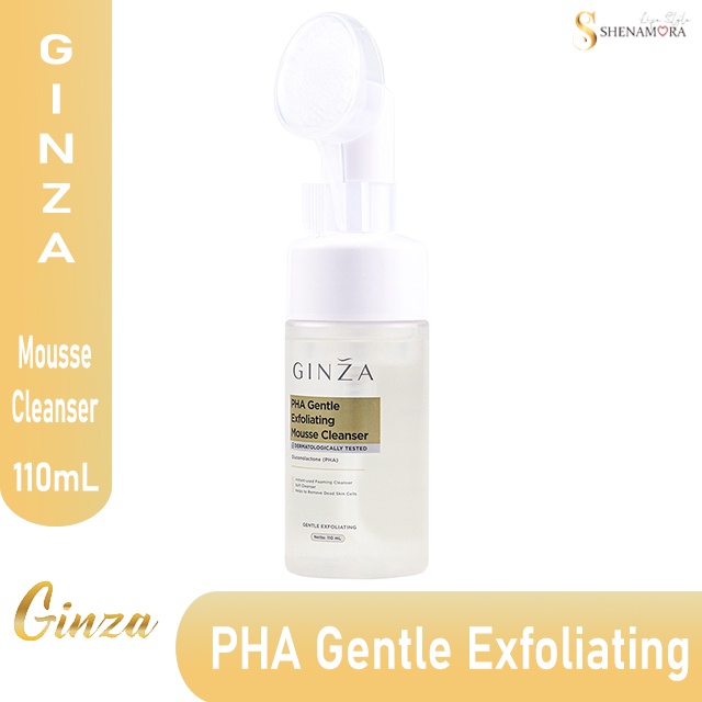 Ginza Mousse Cleanser PHA Gentle Exfoliating 110ml | GOLD