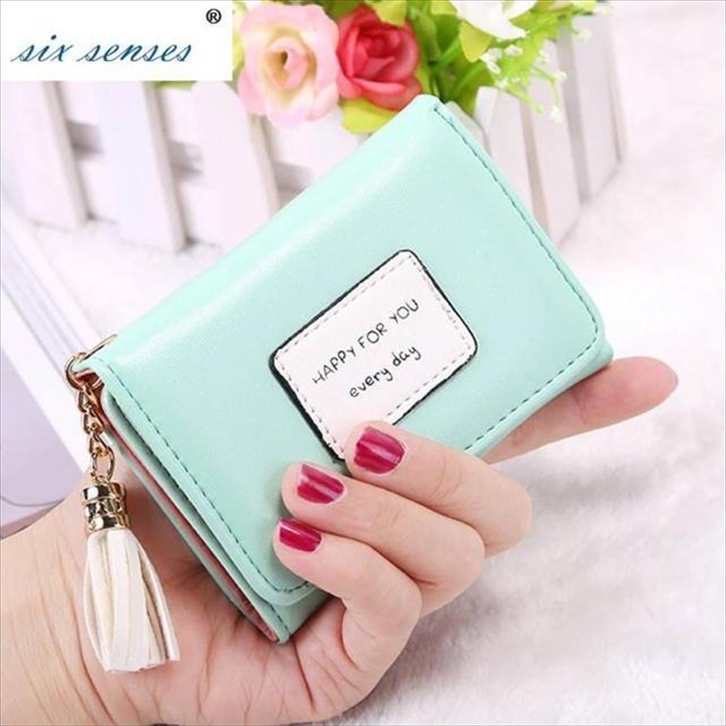 OTS 069 - Wallet / Dompet Wanita Lipat Mini fashion korea tassel