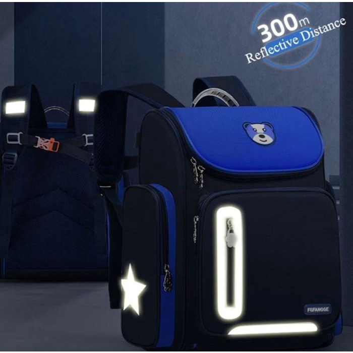 Tas Sekolah TK-SD-SMP Anak Laki dan Perempuan Tas Anak Import SM Baby