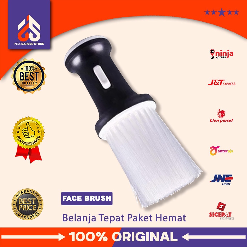 Face Brush Bedak Sikat Cukur Rambut Barbershop