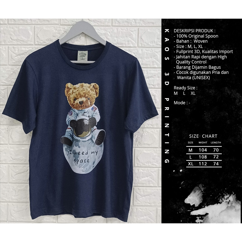 KAOS PRIA DISTRO BERMOTIF - KAOS MURAH PRIA TERLARIS - KAOS DISTRO- KAOS UNISEX SPOON