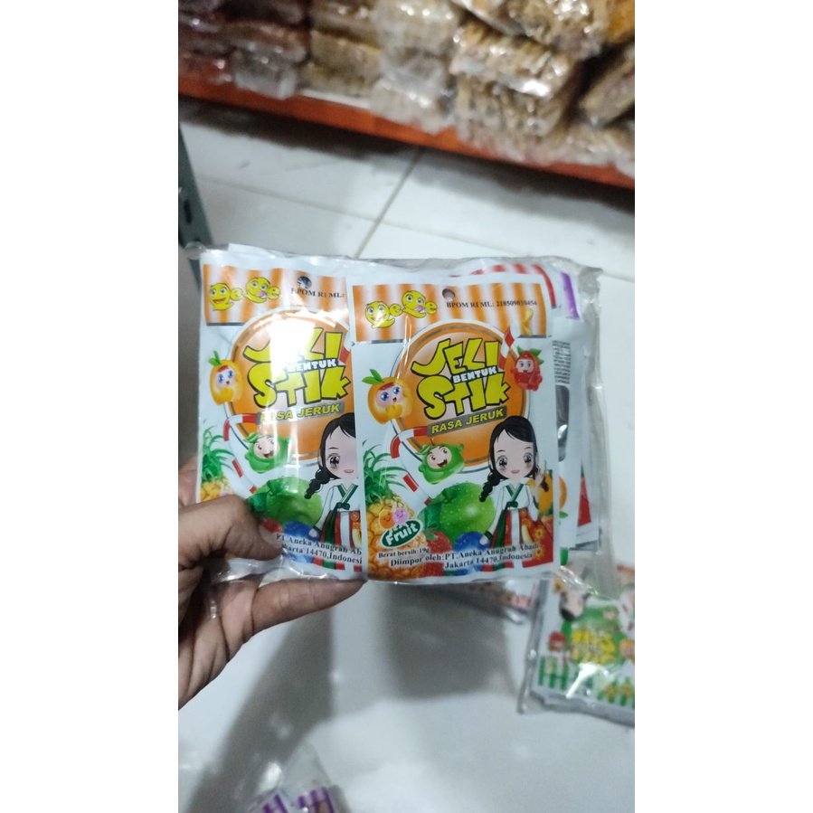 Snack viral jeli stik ( 1 pak isi 25 ) jelly stick enak dan murah