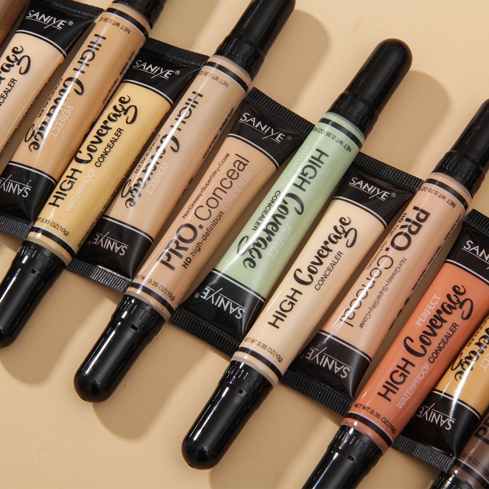 ❤ MEMEY ❤ SANIYE Perfect High Coverage Concealer R1072 ✔️BPOM