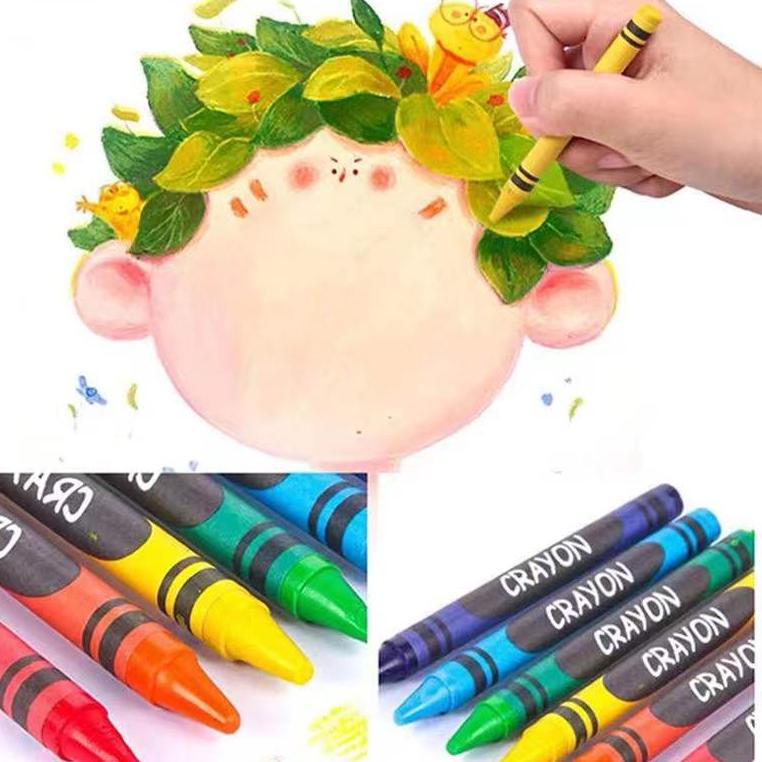 

(L-T5T)(☛) Crayon Mewarnai Pensil Krayon 208 Warna Alat Menggambar atau Mewarnai viral