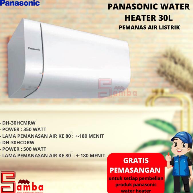 Panasonic Water Heater 30 Liter Pemanas Air Listrik