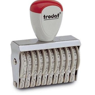 

Terlaris stempel angka trodat 4mm 10digit Termurah