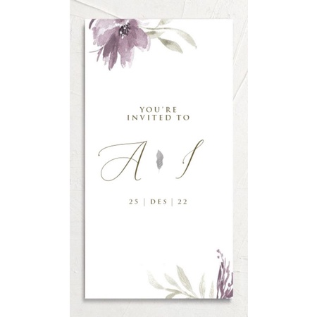 PROMO Undangan Digital e invitation vidio pernikahan/tunangan/engagement/wedding