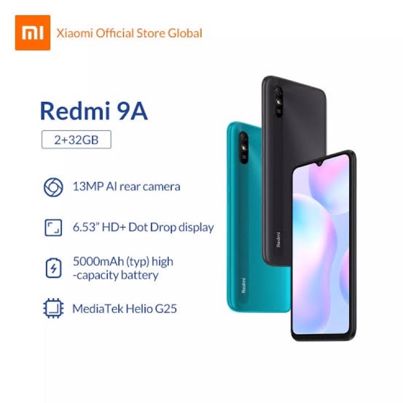 Xiaomi Redmi 9A Garansi Resmi