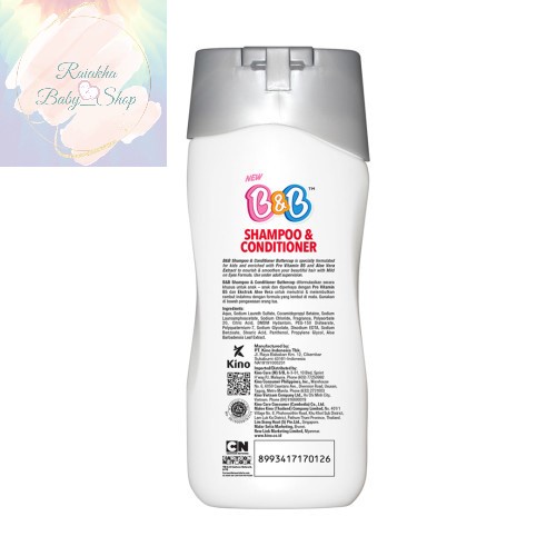 B&amp;B Shampoo Buttercup Botol 100ml