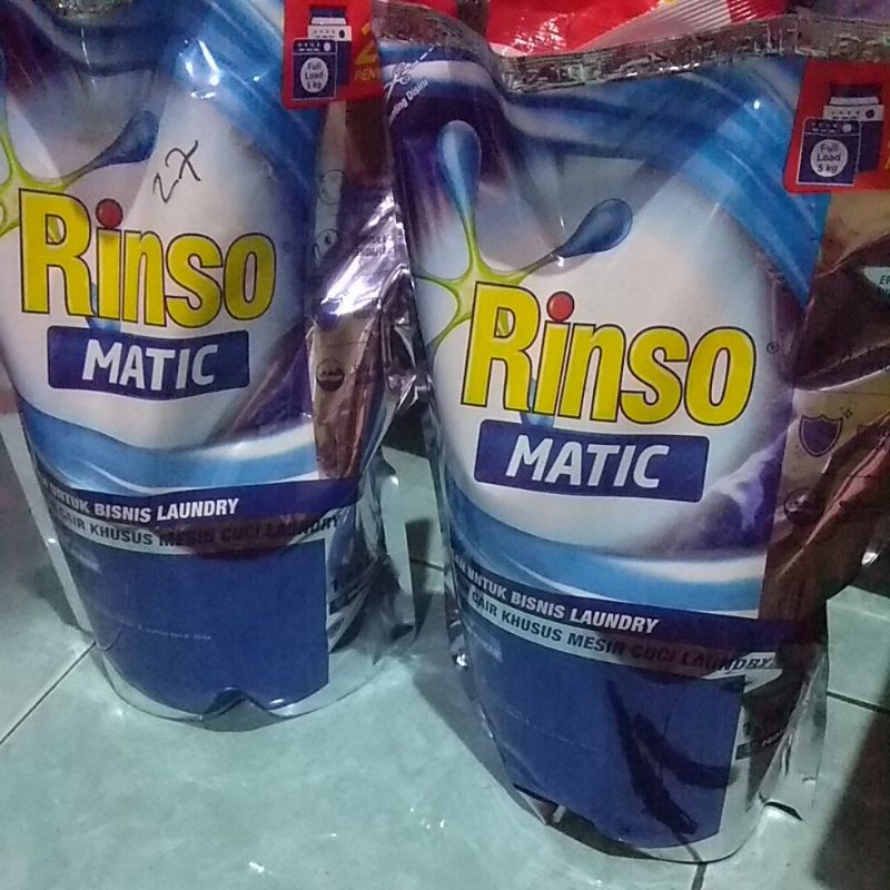 Rinso matic 1.65L | rinso matic liquit