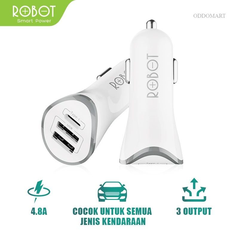 ORIGINAL Robot RT-C08 Car Charger