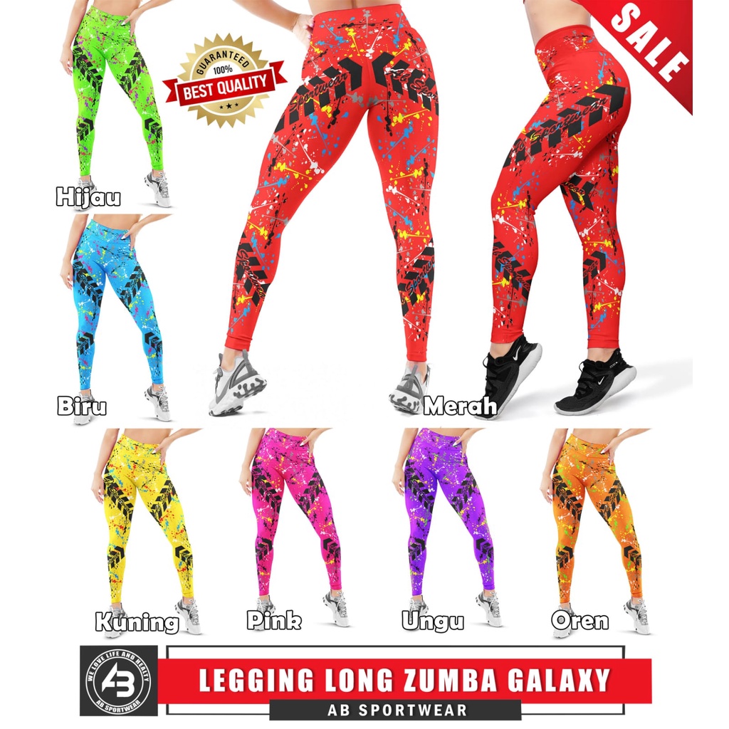 AB SPORT WEAR LEGGING LONG ZUMBA