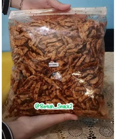 

limited Edition✔️Basreng Pedas Daun Jeruk 1Kg / Baso Goreng / Cemilan Pedas / Cemilan Instan|RA4