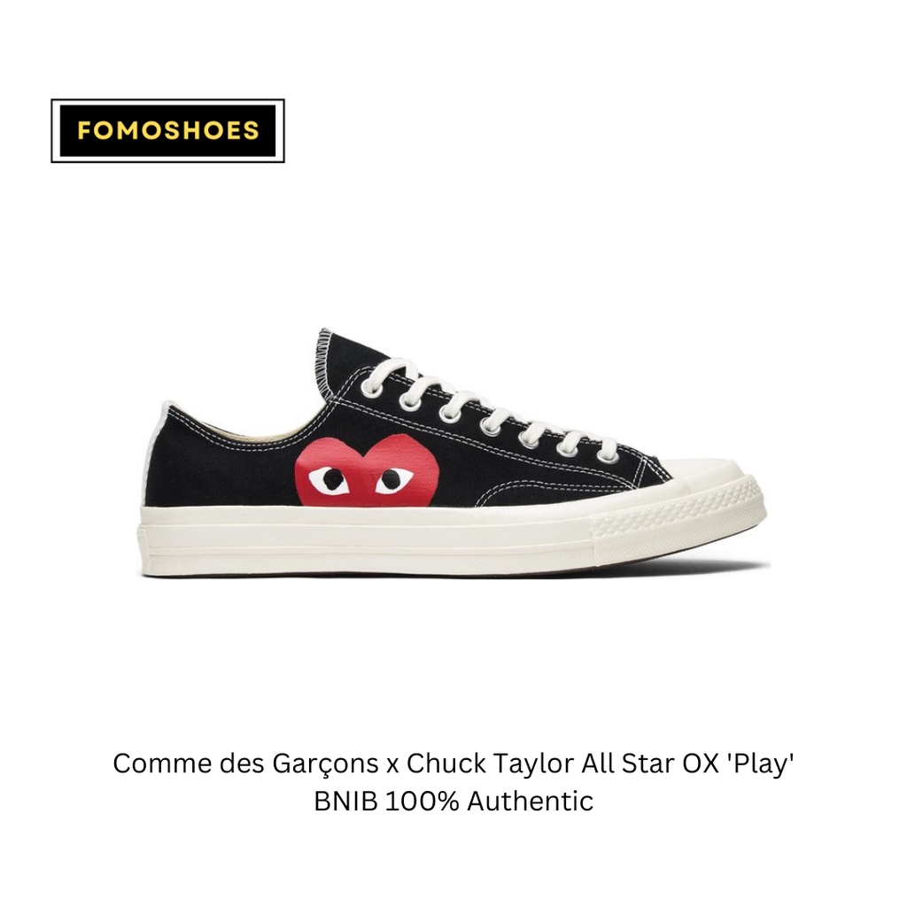 Converse Chuck Taylor CDG X PLAY OX - Black