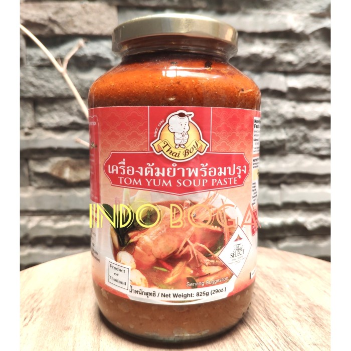 

Thai Boy tom yum paste 825 gram / tom yum soup paste thai boy 825gr