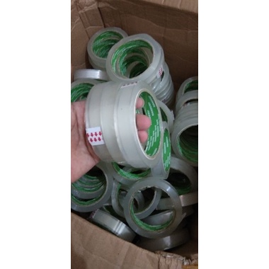 

Lakban isolasi Bening Kiloan 20 mm