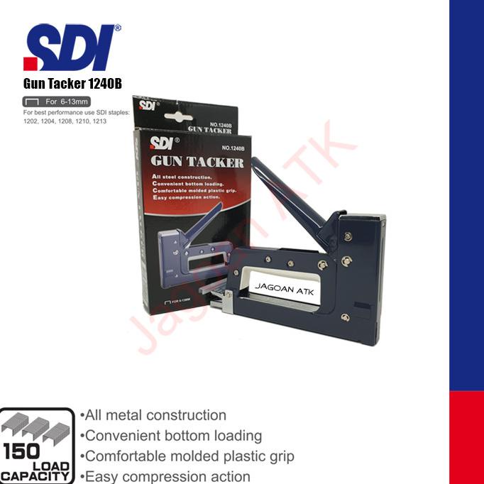 

Stapler Tembak / Gun Tacker Untuk Staples Ukuran 6-13mm | SDI 1240B