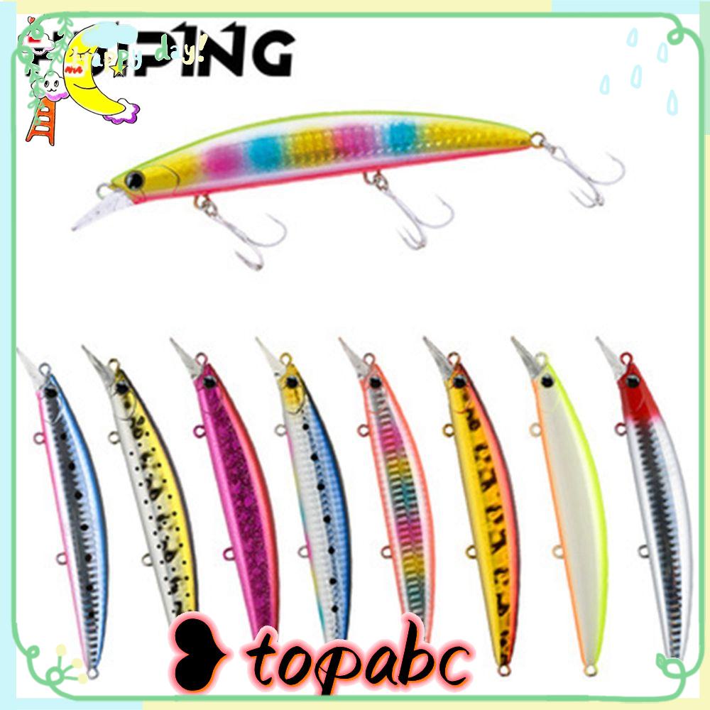 Top FloatingMinnow Baits Baits Bermanfaat Crankbaits Tackle 130mm/23g Umpan Casting Panjang