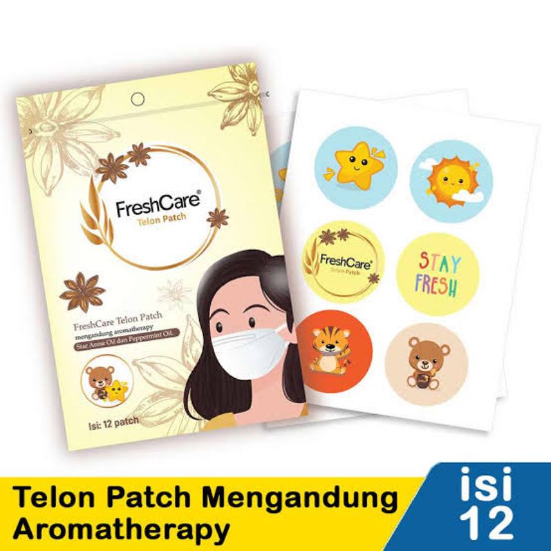 Fresh care eucalyptus patch isi 12 lembar